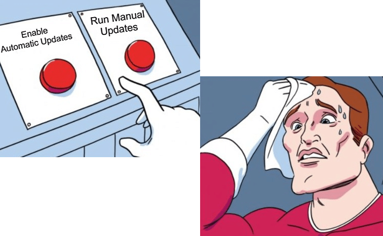 Danger of Updates