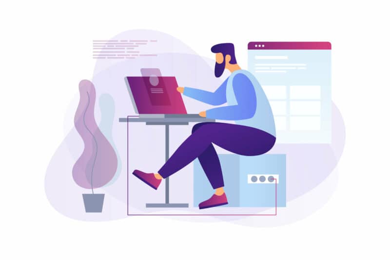 landing pages on website